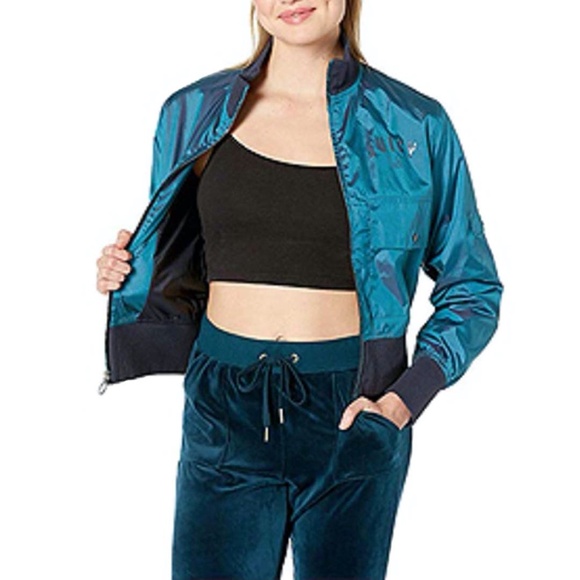 Juicy Couture Iridescent Bomber Jacket - Picture 4 of 5